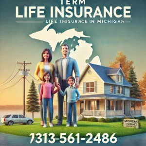 A modern, professional image representing term life insurance options and benefits.